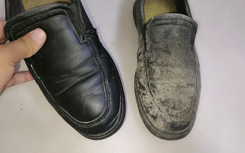 不管皮鞋多脏多旧,教你不用一滴鞋油,立马和新的一样,省钱实用