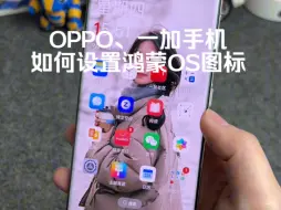 Download Video: OPPO、一加手机也能更改鸿蒙OS图标，再次遥遥领先！！