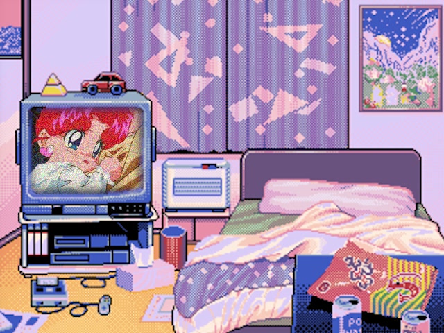 蒸汽波美少女战士