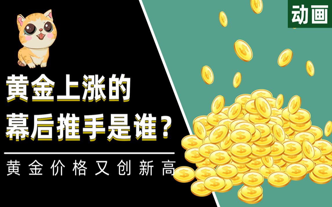 黄金价格又创新高,其上涨的幕后推手是谁?解析黄金的底层逻辑!哔哩哔哩bilibili