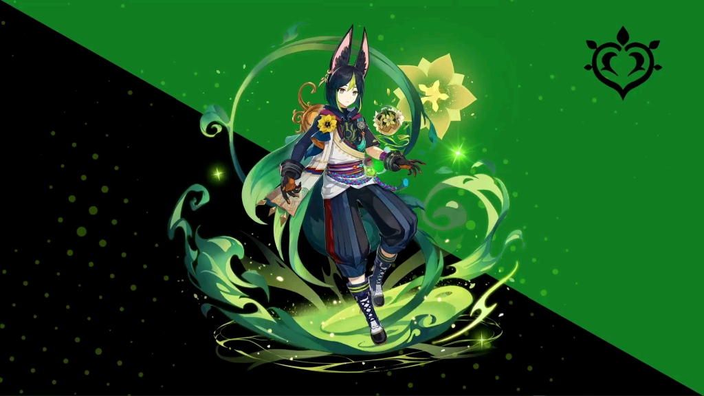 【壁纸】【鉴赏】原神须弥角色 提纳里海报壁纸 非官方 genshin