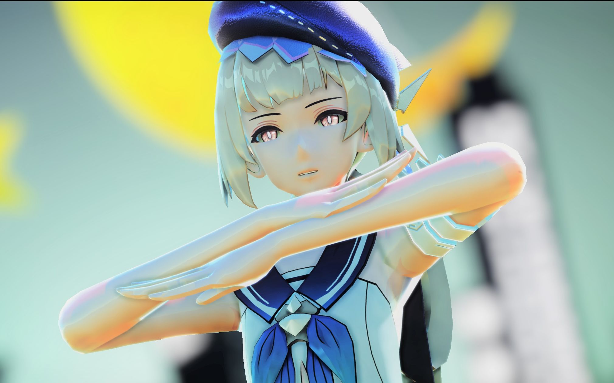 【战双mmd】七实_脉冲_鲨摊嬉戏/保持可可爱爱!