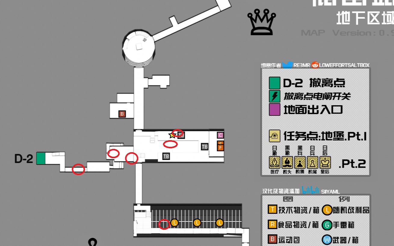 云龙塔科夫储备站学会祸害全装地下阴人点位解密教学