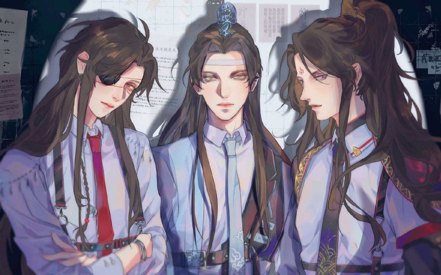 墨香家三位哥哥出场方式_哔哩哔哩_bilibili