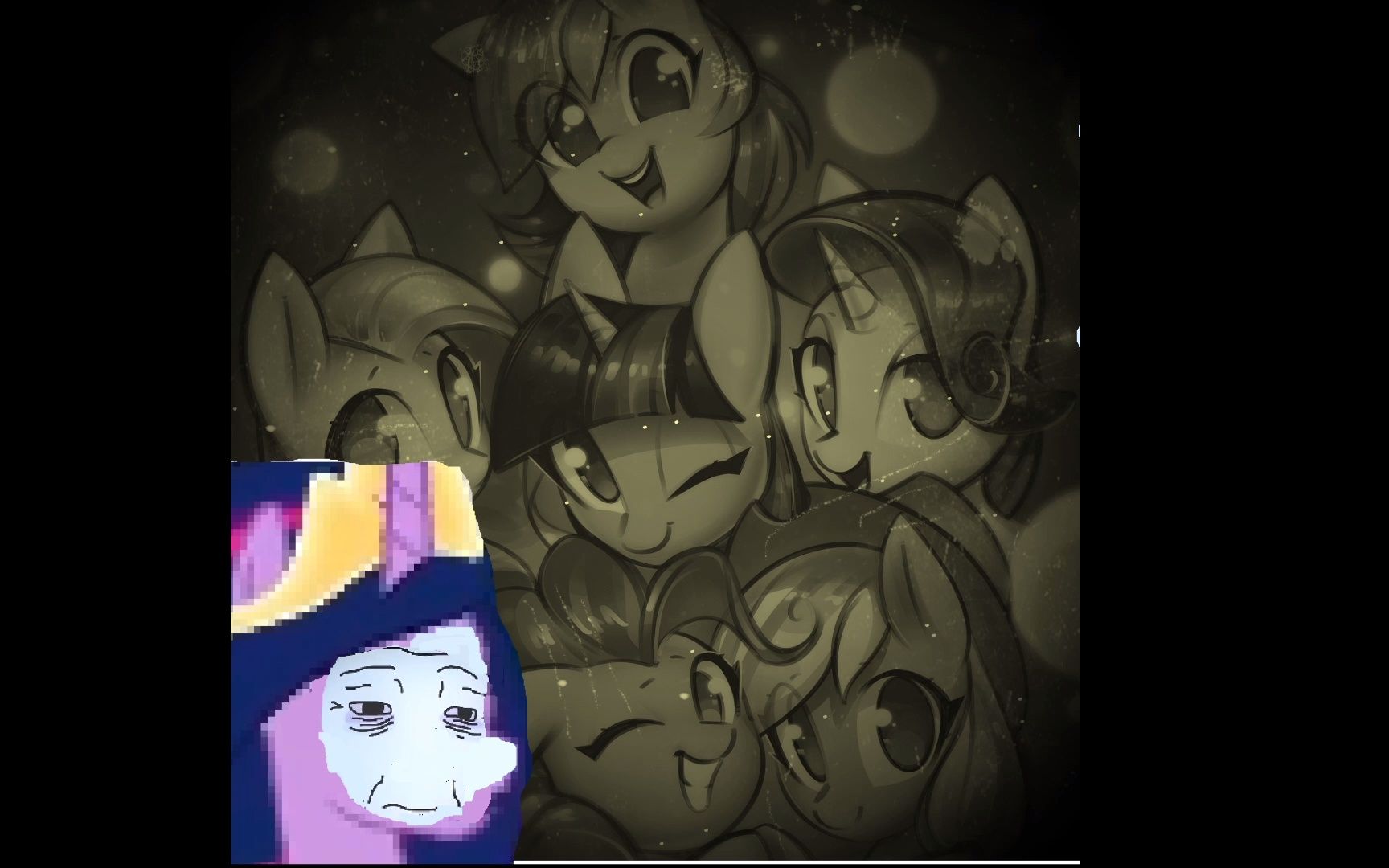 [图][MLP/Doomer]A true true friend,但是你的朋友渐渐老去，而你还有千年光阴……