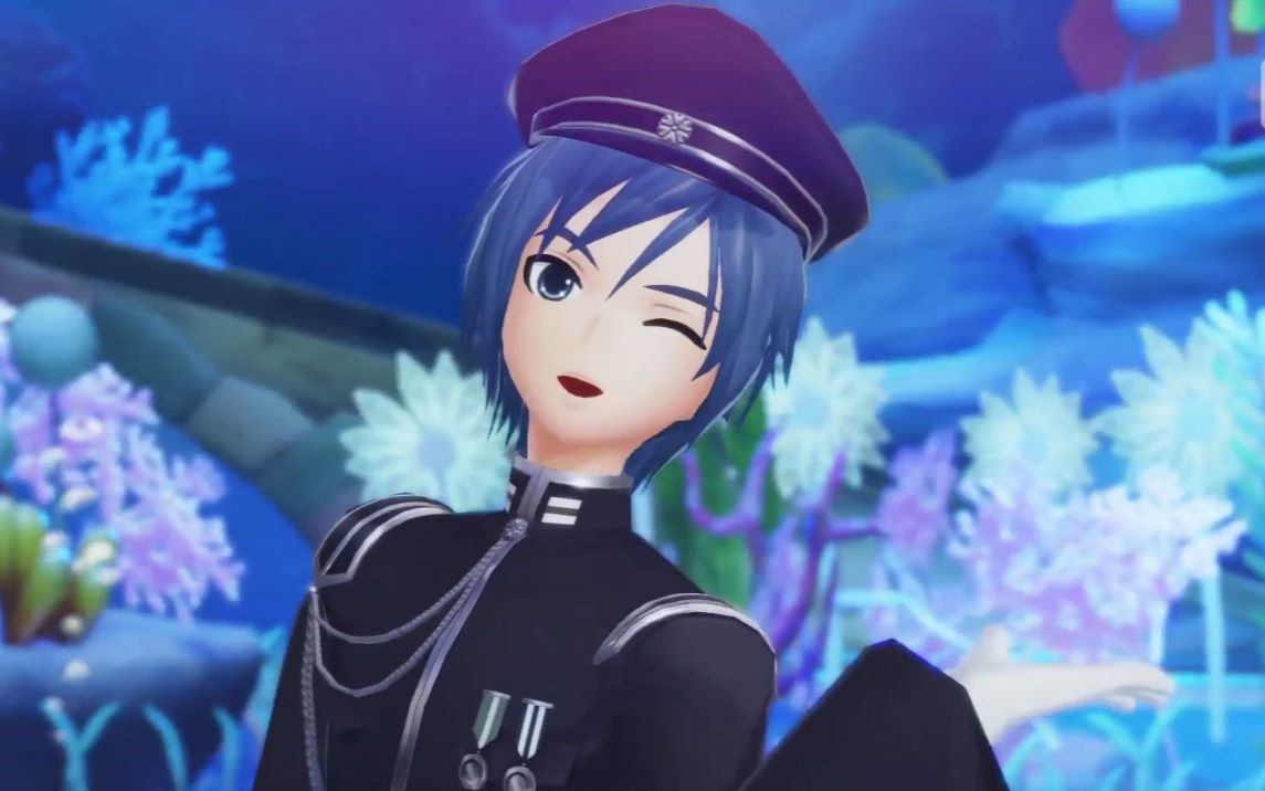 【pdx hd】海百合海底谭【kaito:零之樱·苍雪】pv(音替√)_哔哩哔哩