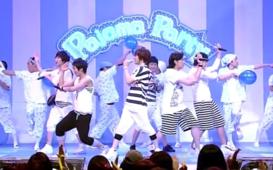 [图]【SJ-H】080817 SBS《Pajama Party》——SuperJunior-Happy ‖考古向舞台搬运