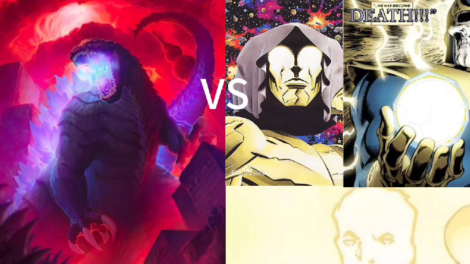 论战,奇点哥斯拉vsoaa 生命法庭 现实控制器灭霸