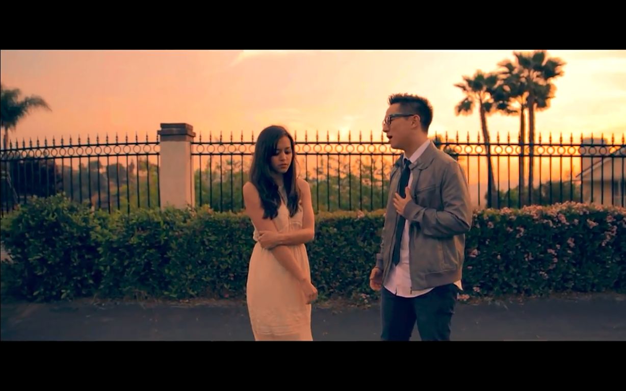 [图]【720P】Megan Nicole&Jason Chen陈以桐飙高音Just Give Me A Reason