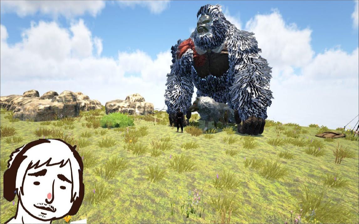 方舟 生存进化 the center ep55 钢铁金刚恐狼【老头】