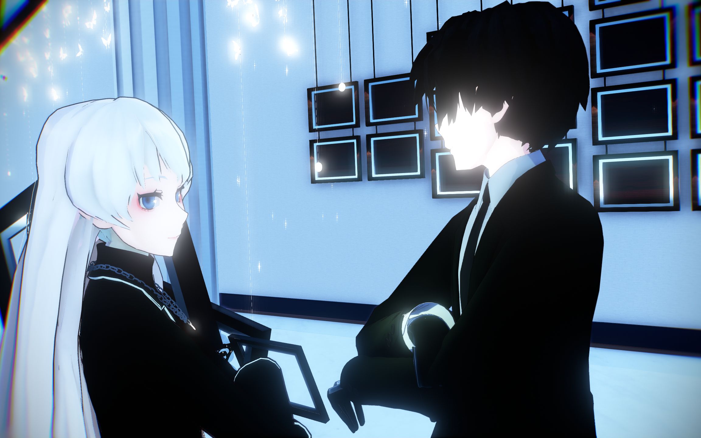 【废墟图书馆/mmd】葱饼夫妇的[呐呐呐]