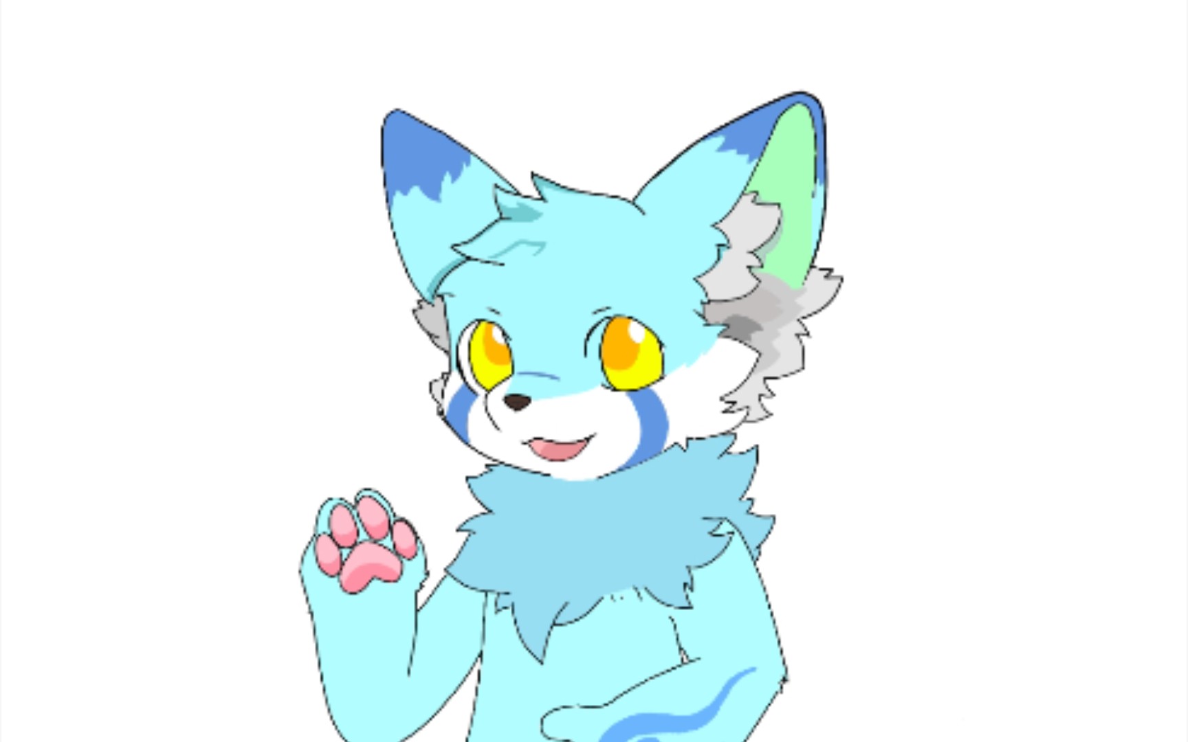 furry兽设兽设双视图正面