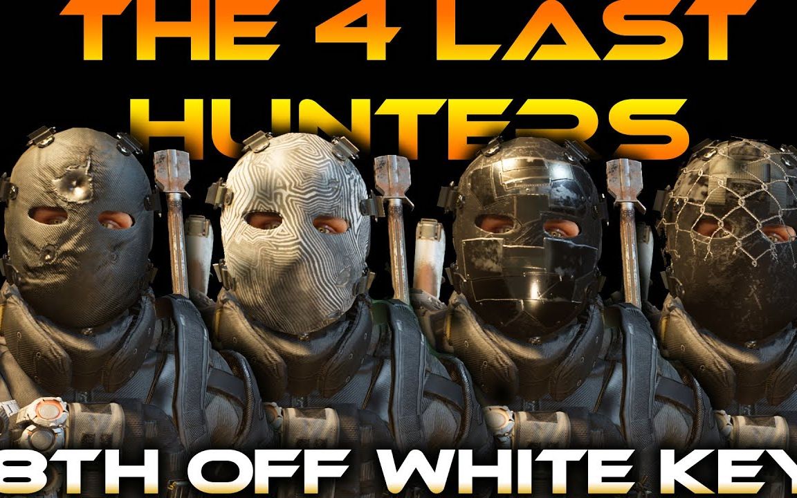 【全境封锁2/生肉】最后的四个新猎人面具的获取方法