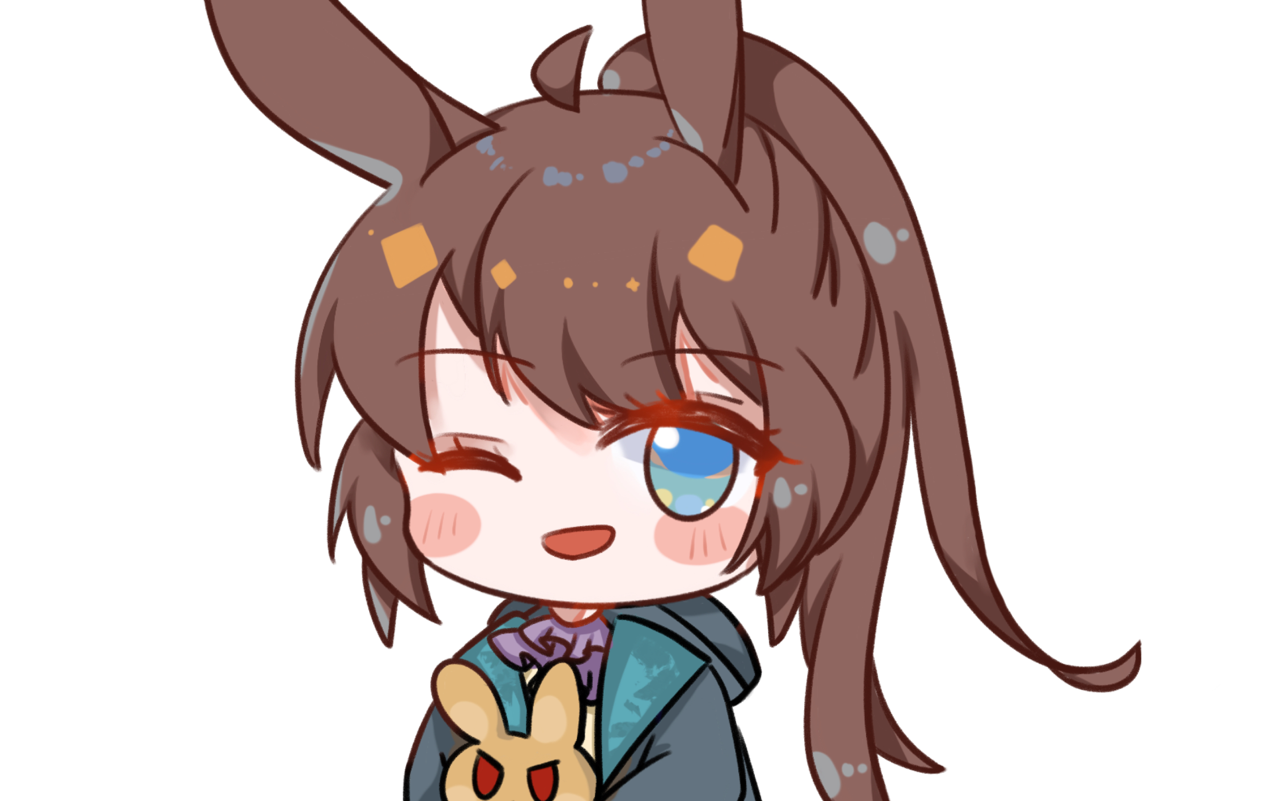 【明日方舟】画兔兔诶嘿