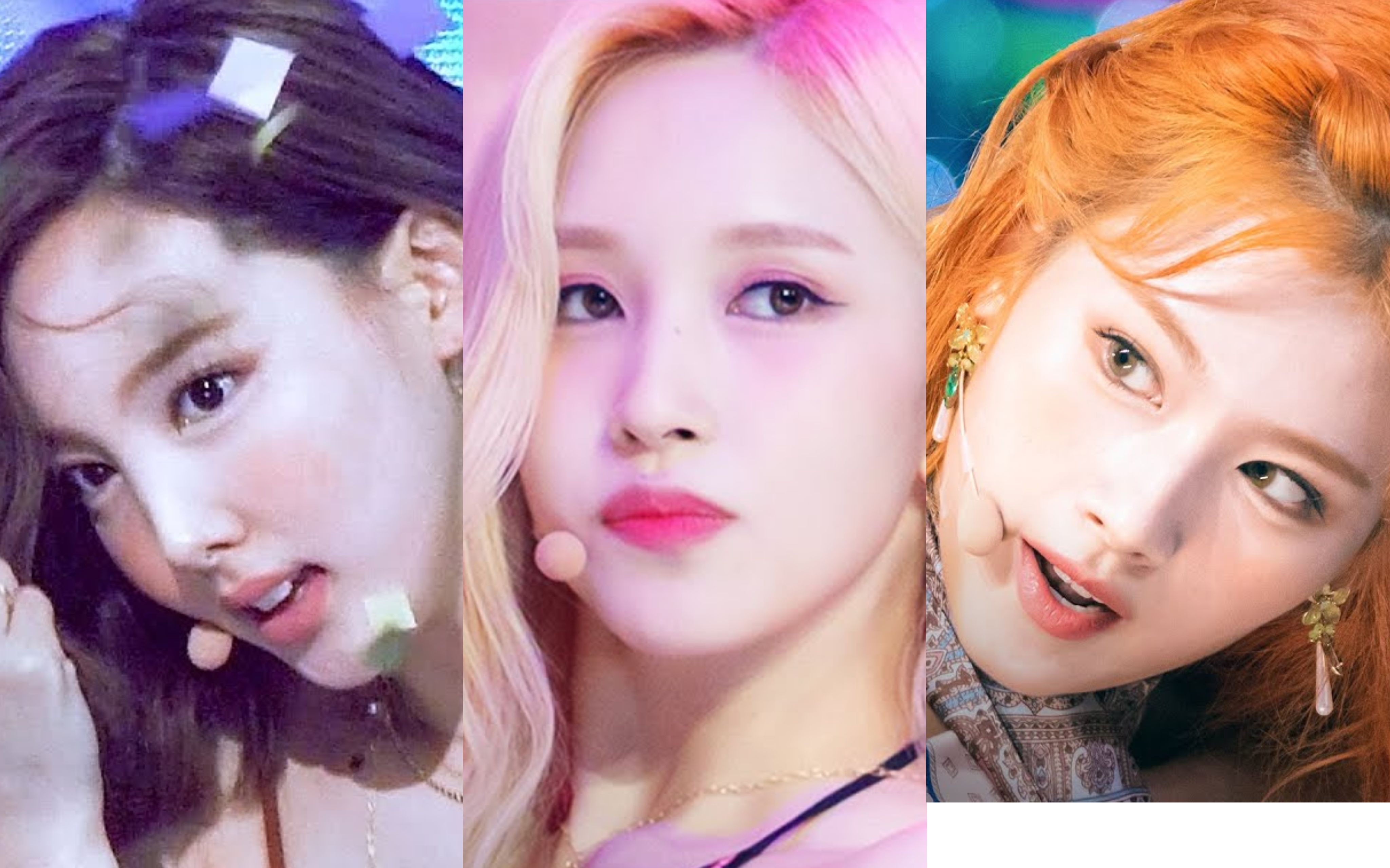 mo脸领跑,sana橘发超美前四占二;15支百万直拍,twicemore & more