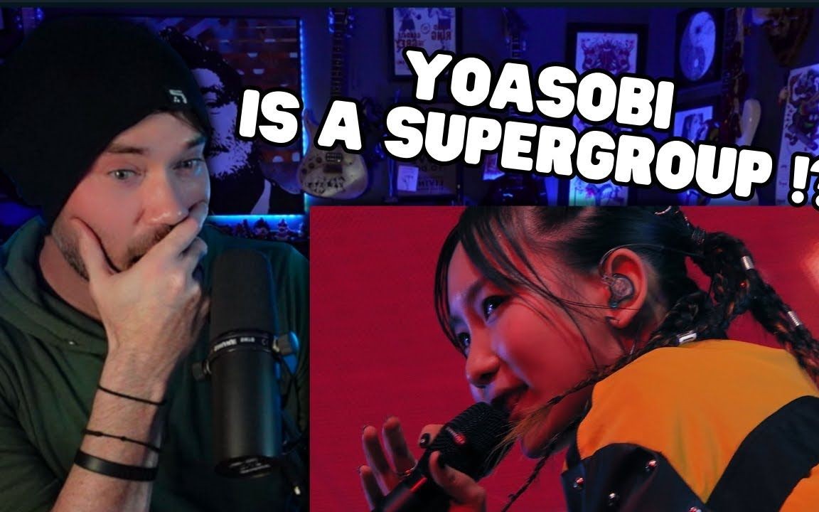 【字幕|yoasobi reaction】海外歌手看『祝福 live ver.』反应