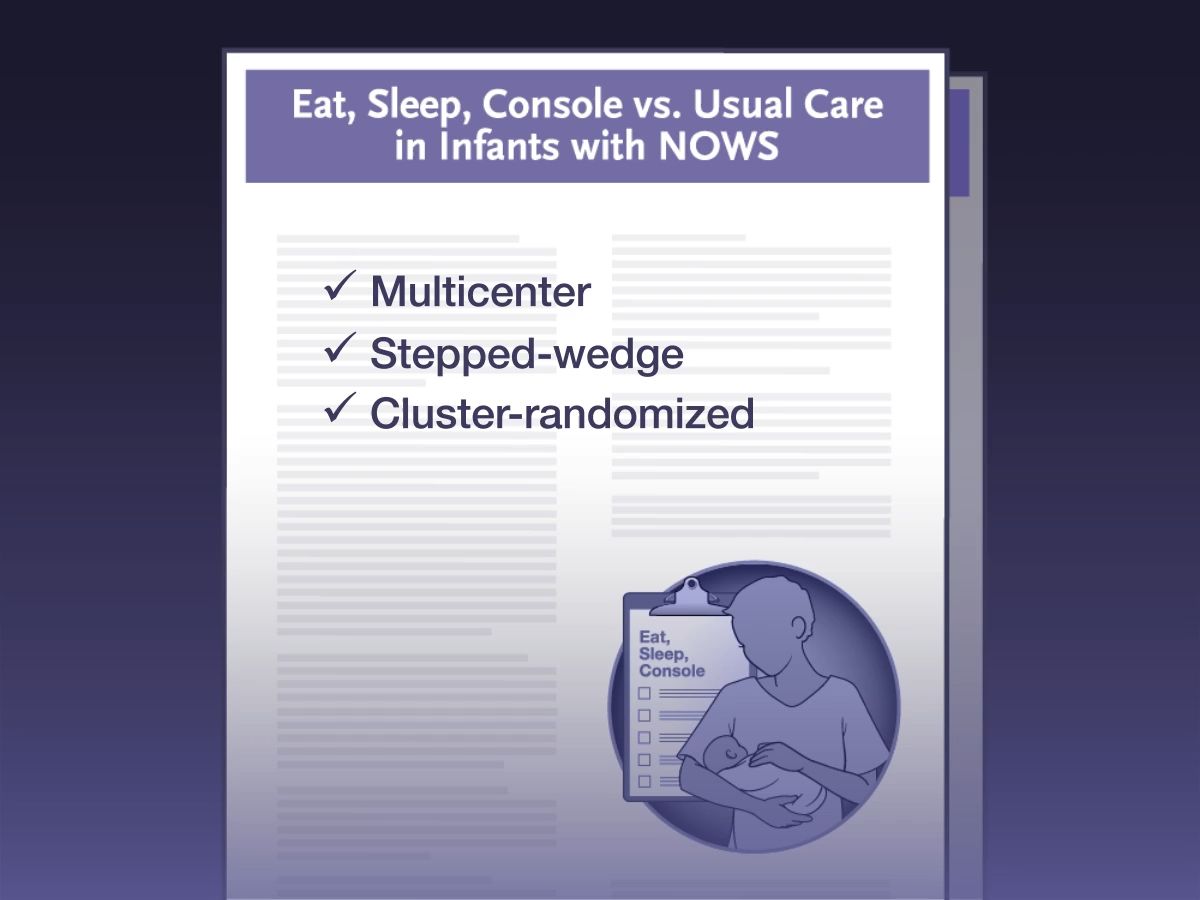 console approach or usual care for neonatal opioid withdrawal