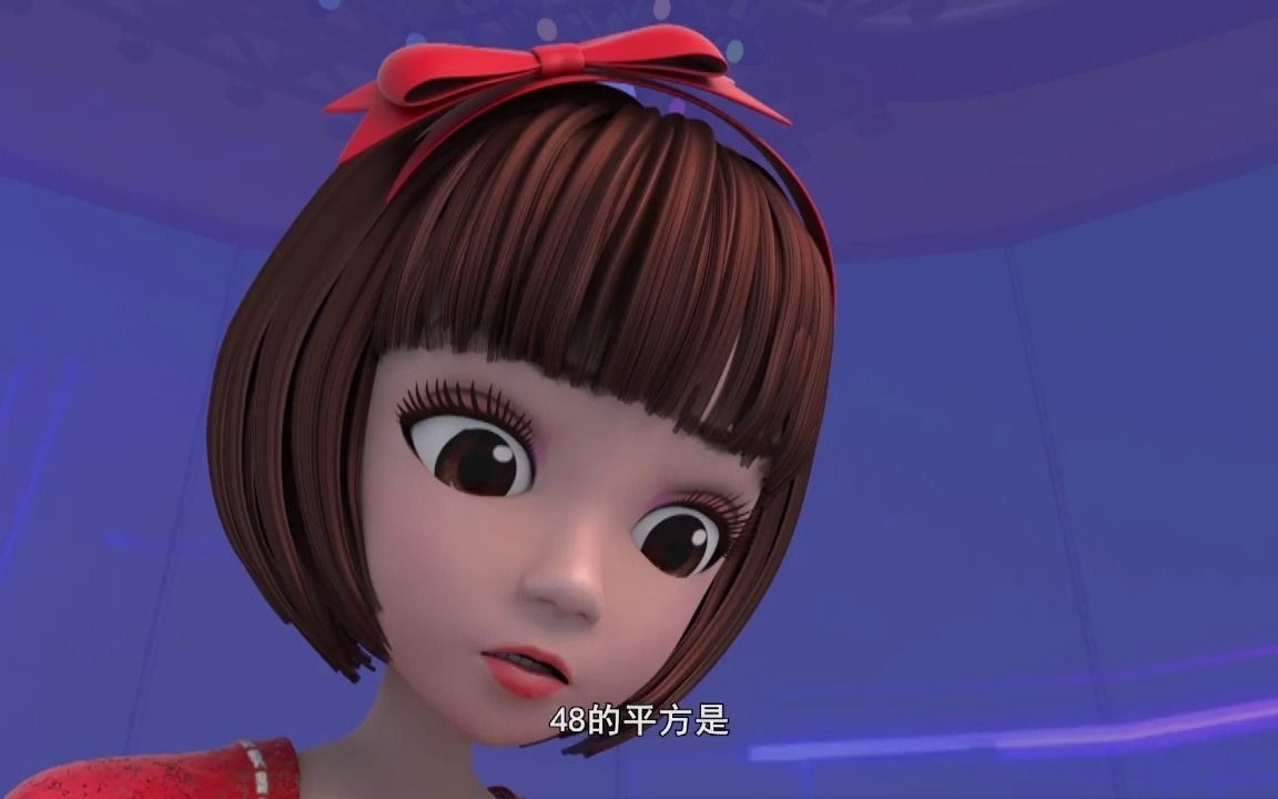 智能机甲vs传统算盘!可儿用算盘能赢琪琪的智能装备吗?