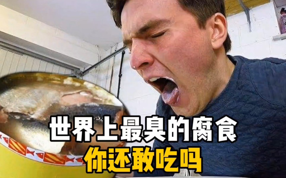 [图]世界上最臭的腐食，你还敢吃吗？