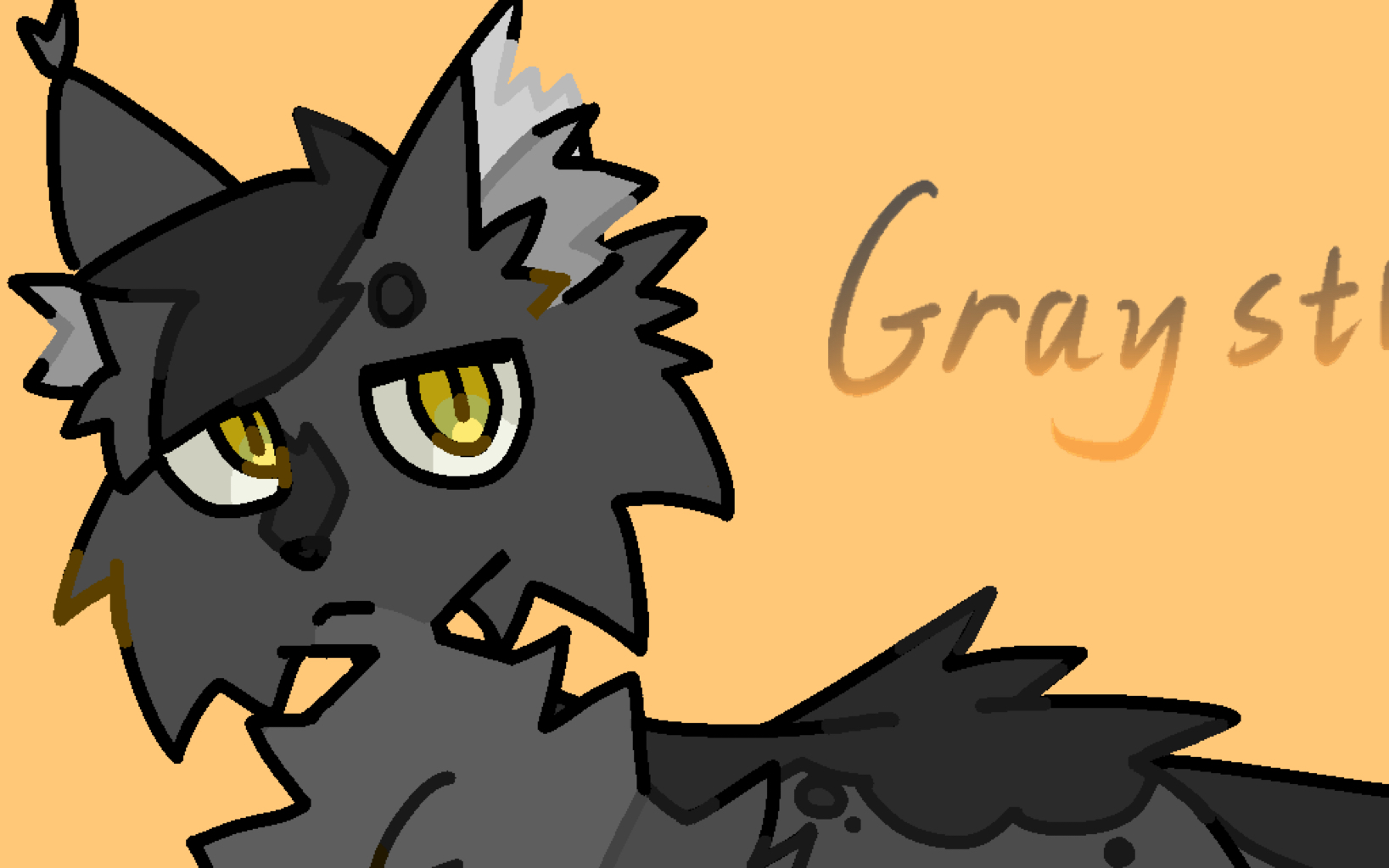 【猫武士丨速绘】灰条