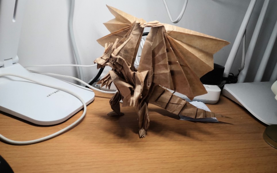 浅尝折纸第四期巴哈姆特