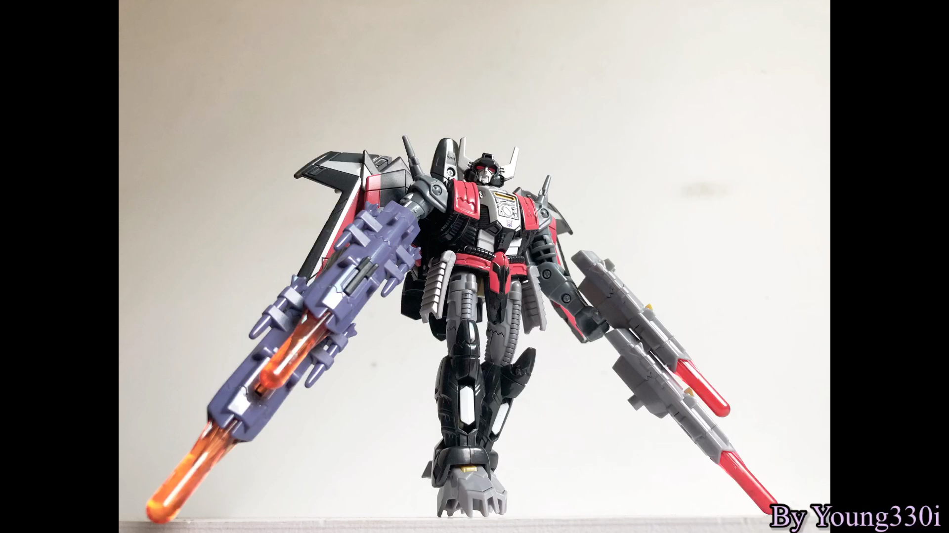 沉浸浅聊 - 其他爱好- 变形金刚 经典3.0 黑影 d级