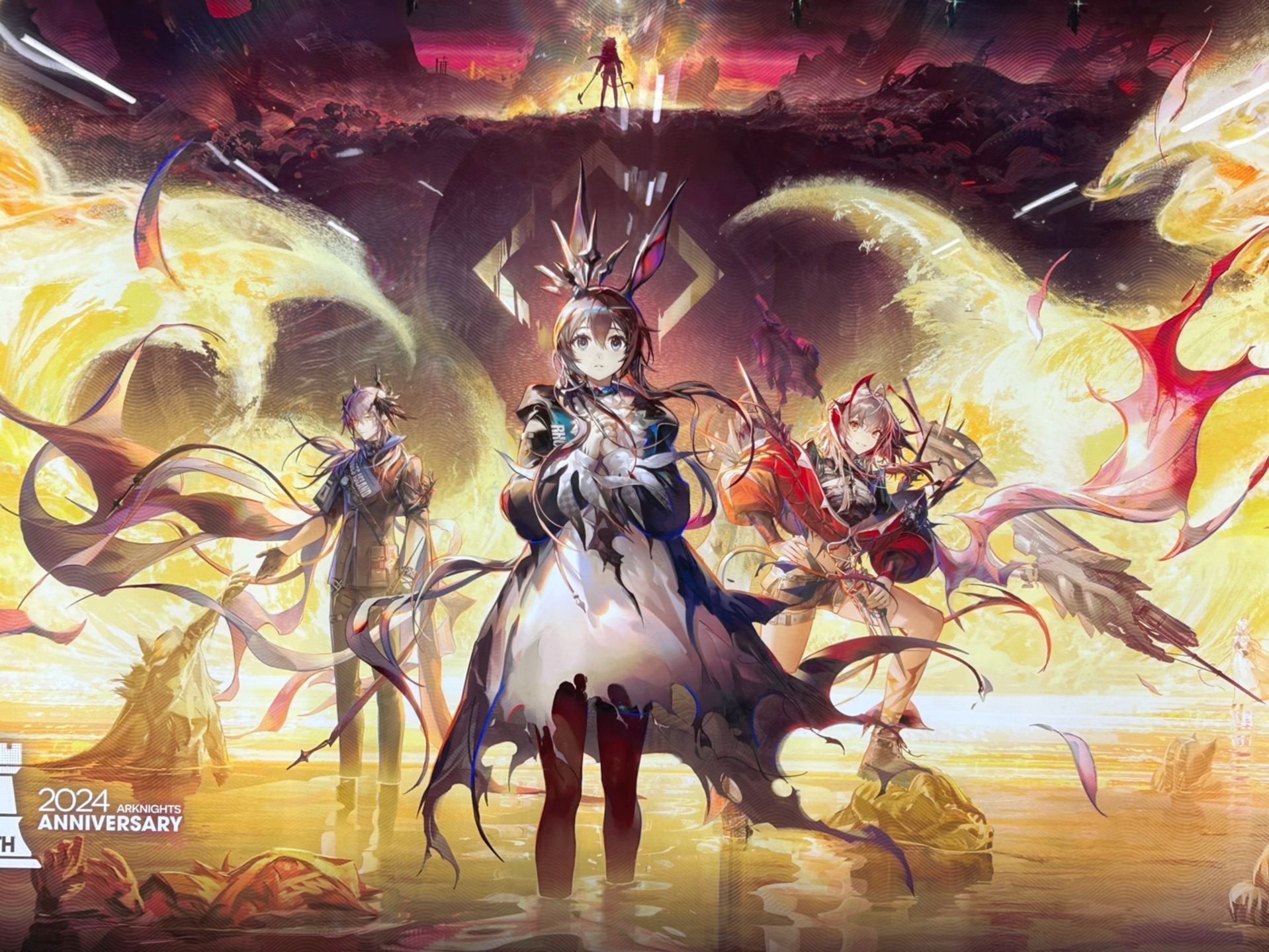 【明日方舟】五周年徐家汇地铁站