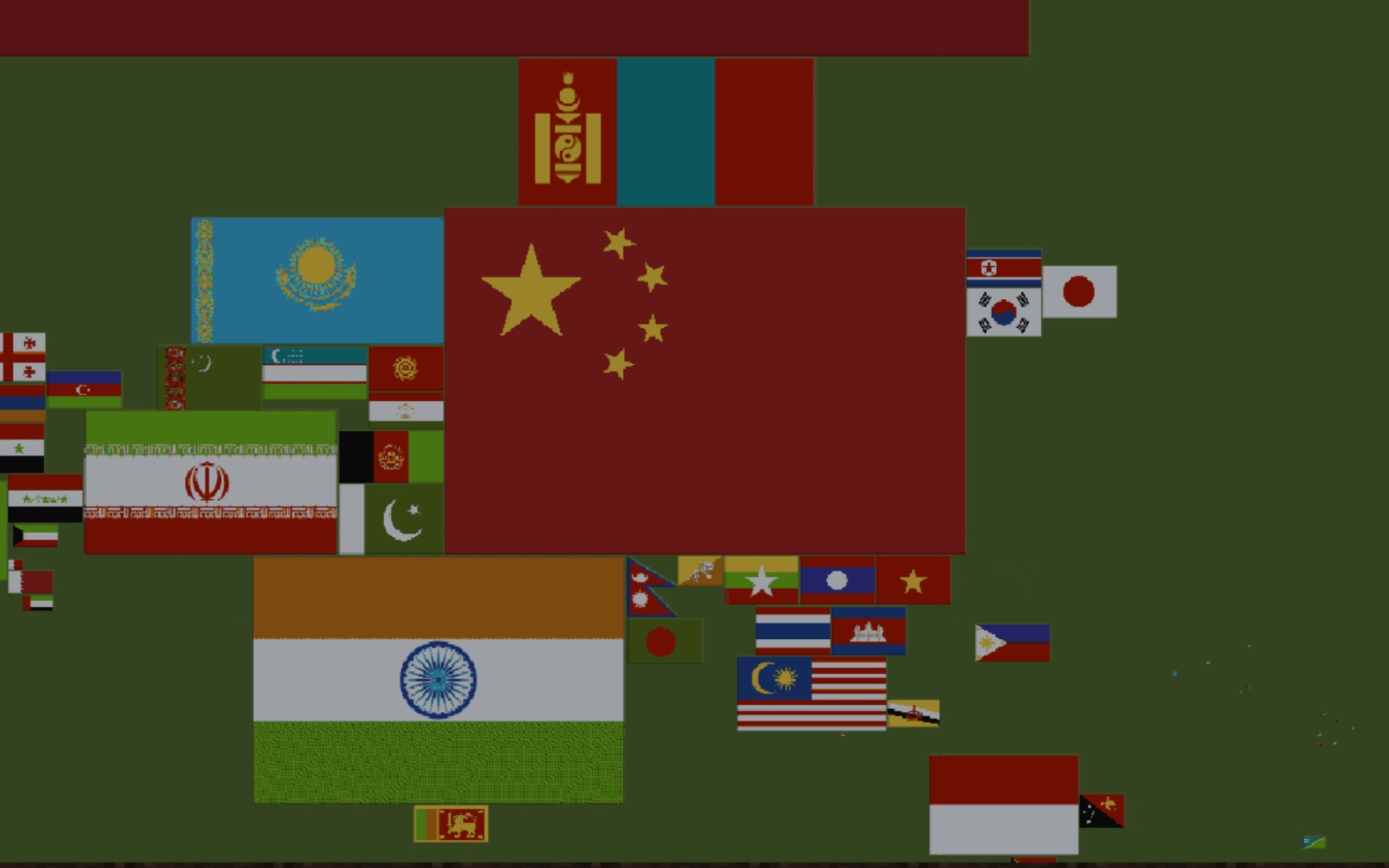 【mc】世界所有国旗 2