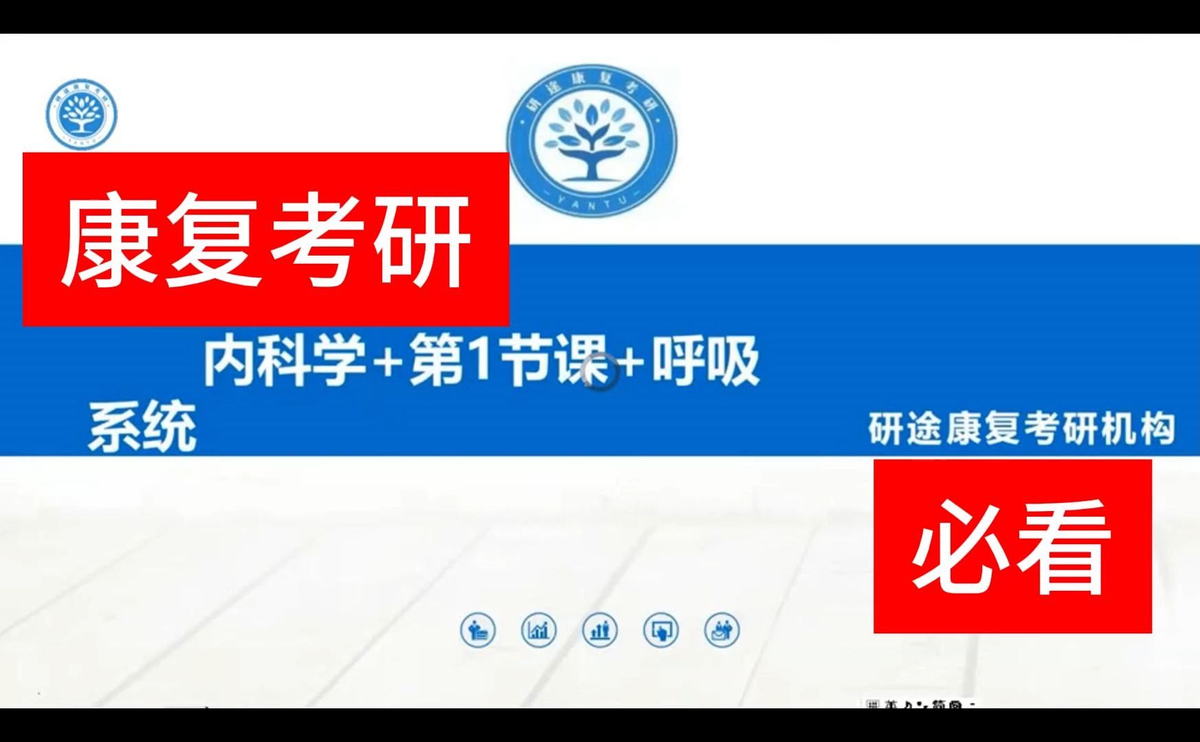 康复考研学 内科学哔哩哔哩bilibili