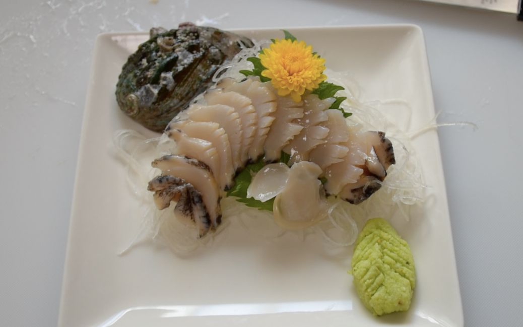 万物皆可做刺身之鲍鱼刺身