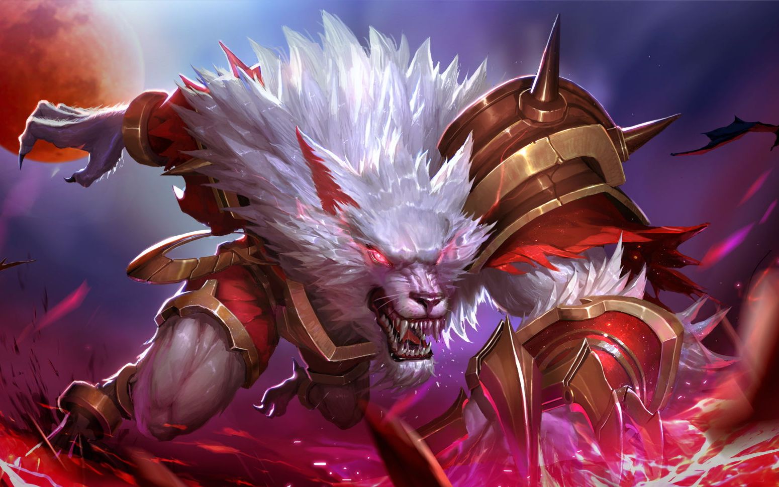 魔兽争霸3 【吉尔尼斯之战】 血月狼人来袭