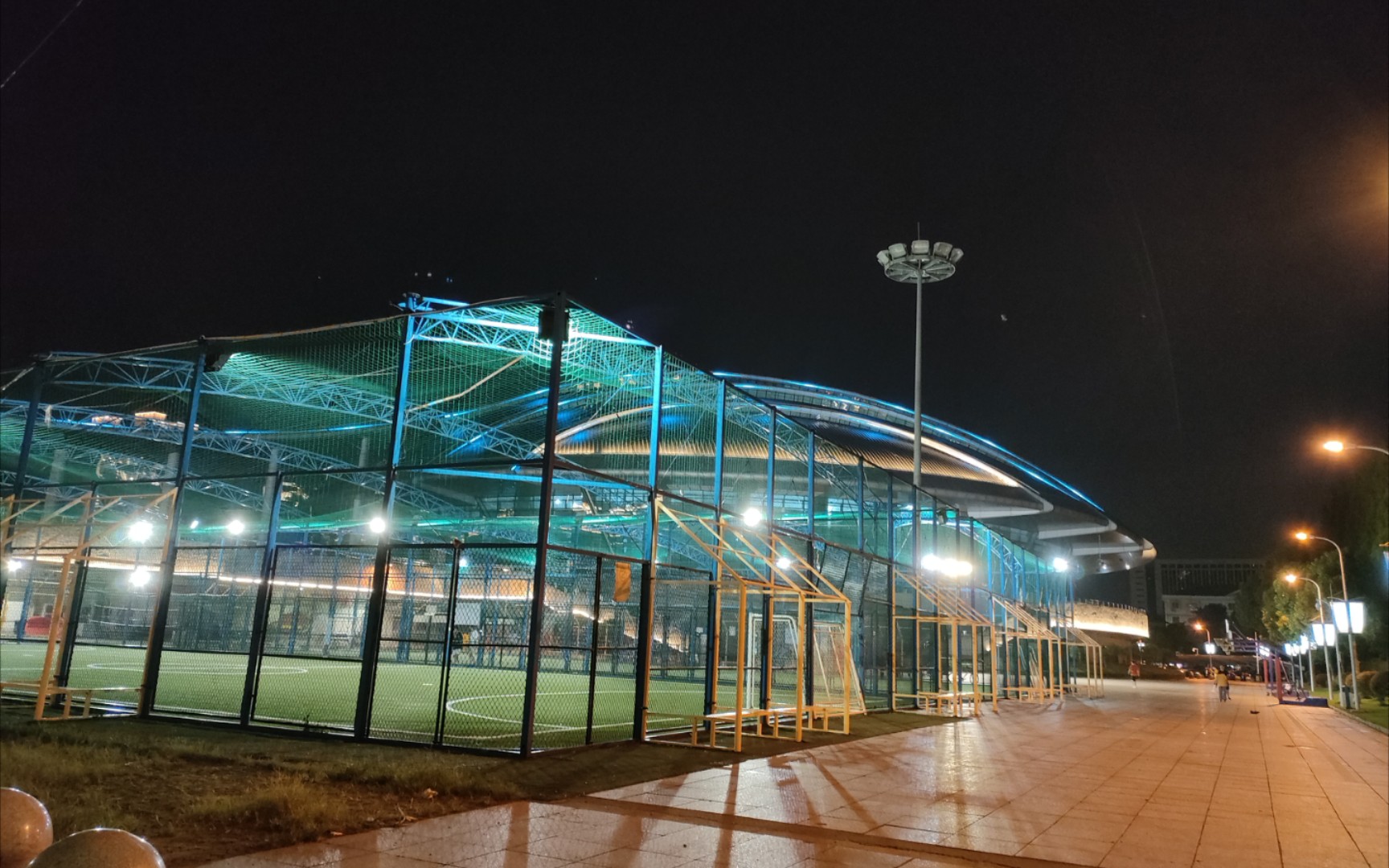 a glance of 浙江慈溪市体育馆