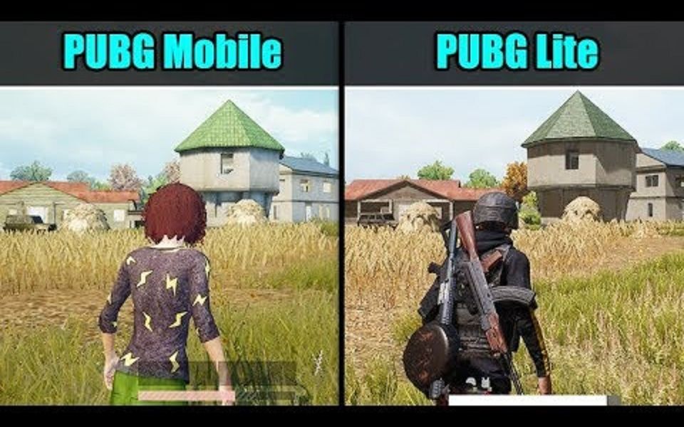 [图]和平精英和PC只有2.4G大小的PUBG Lite版画质对比