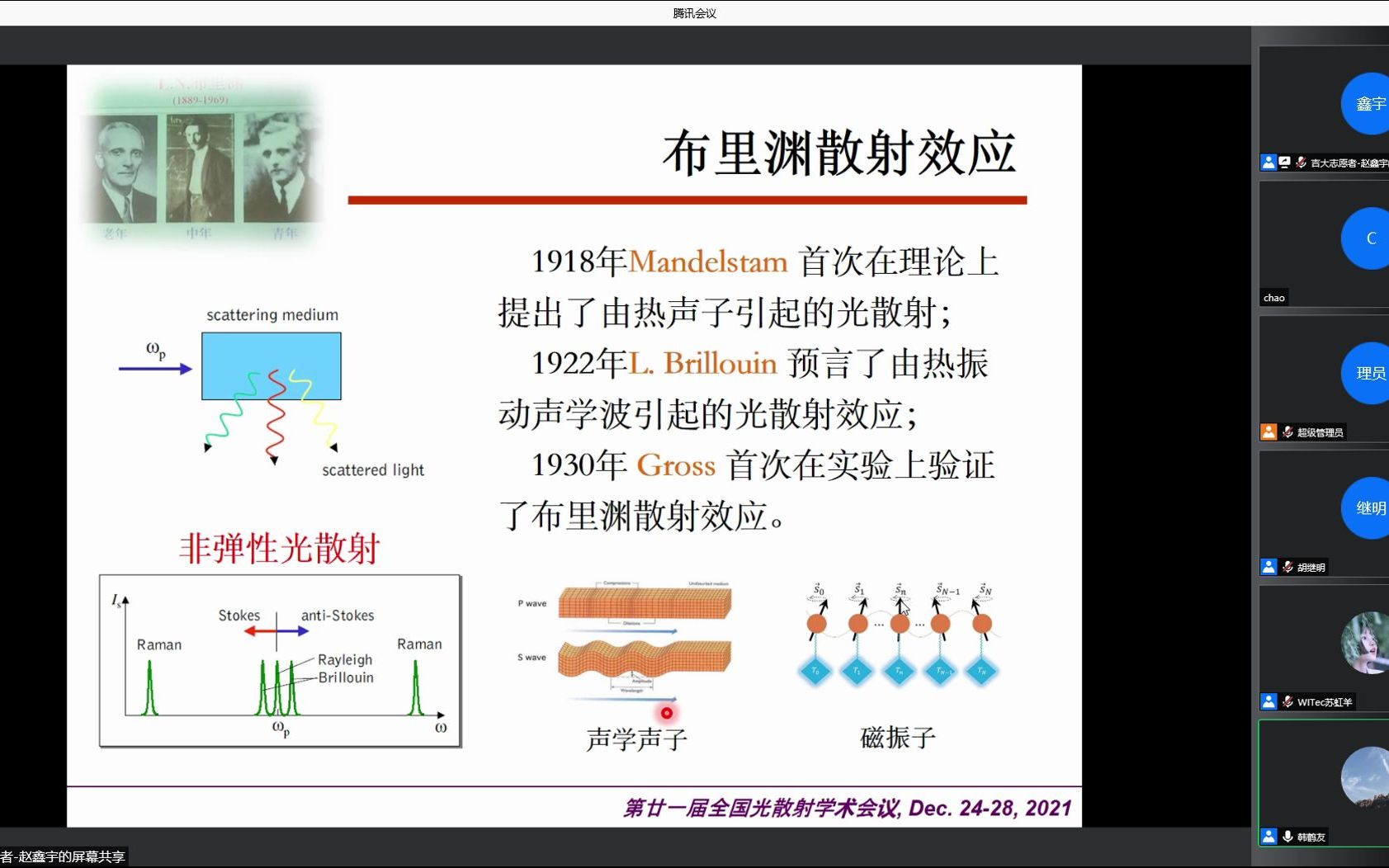 (21届光散射会议) 李芳菲 高压布里渊散射在地质科学中的应用哔哩哔哩bilibili