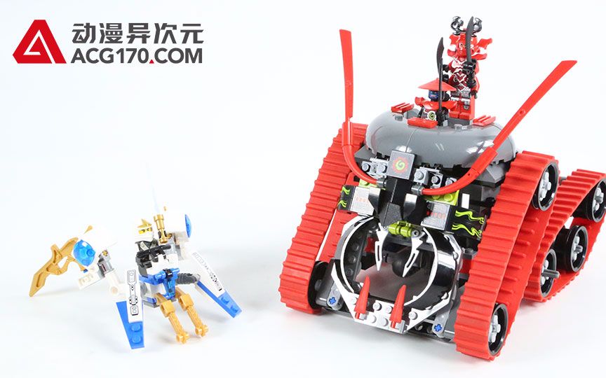 动漫异次元乐高幻影忍者70504加满特隆战车