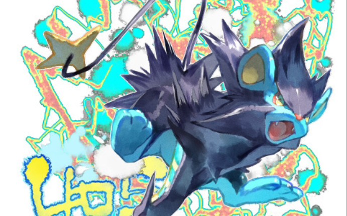 活动作品暴食口袋妖怪白金闪光35闪光小猫怪