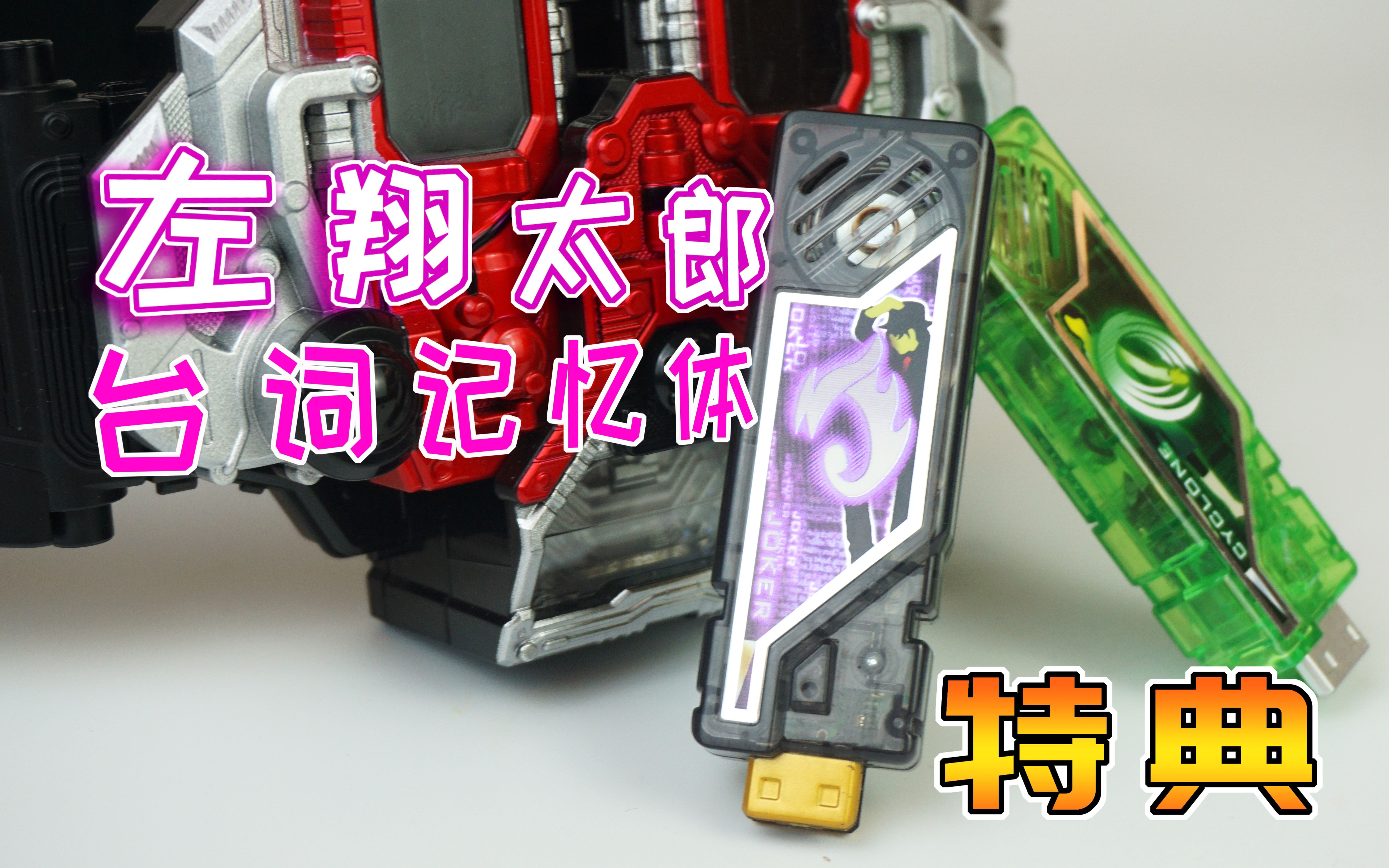 左翔太郎台词记忆体dx獠牙fang特典版呆猫把玩154