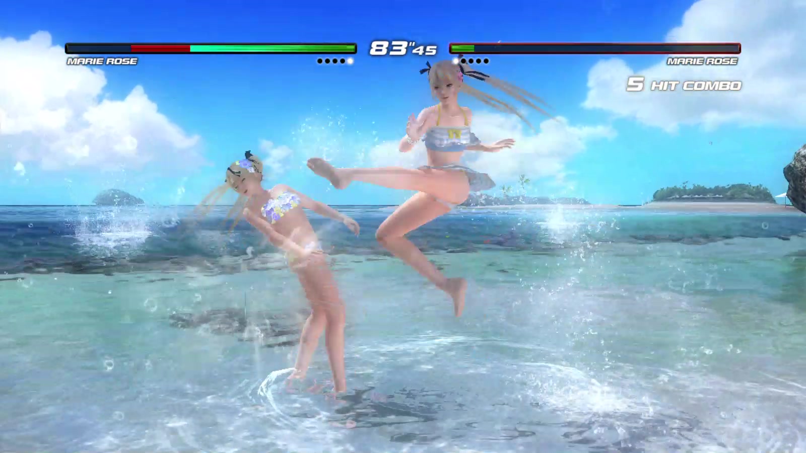 [图]【DOA5】双倍的玛丽酱在海边泳装玩水╭(′▽`)╭(′▽`)╯