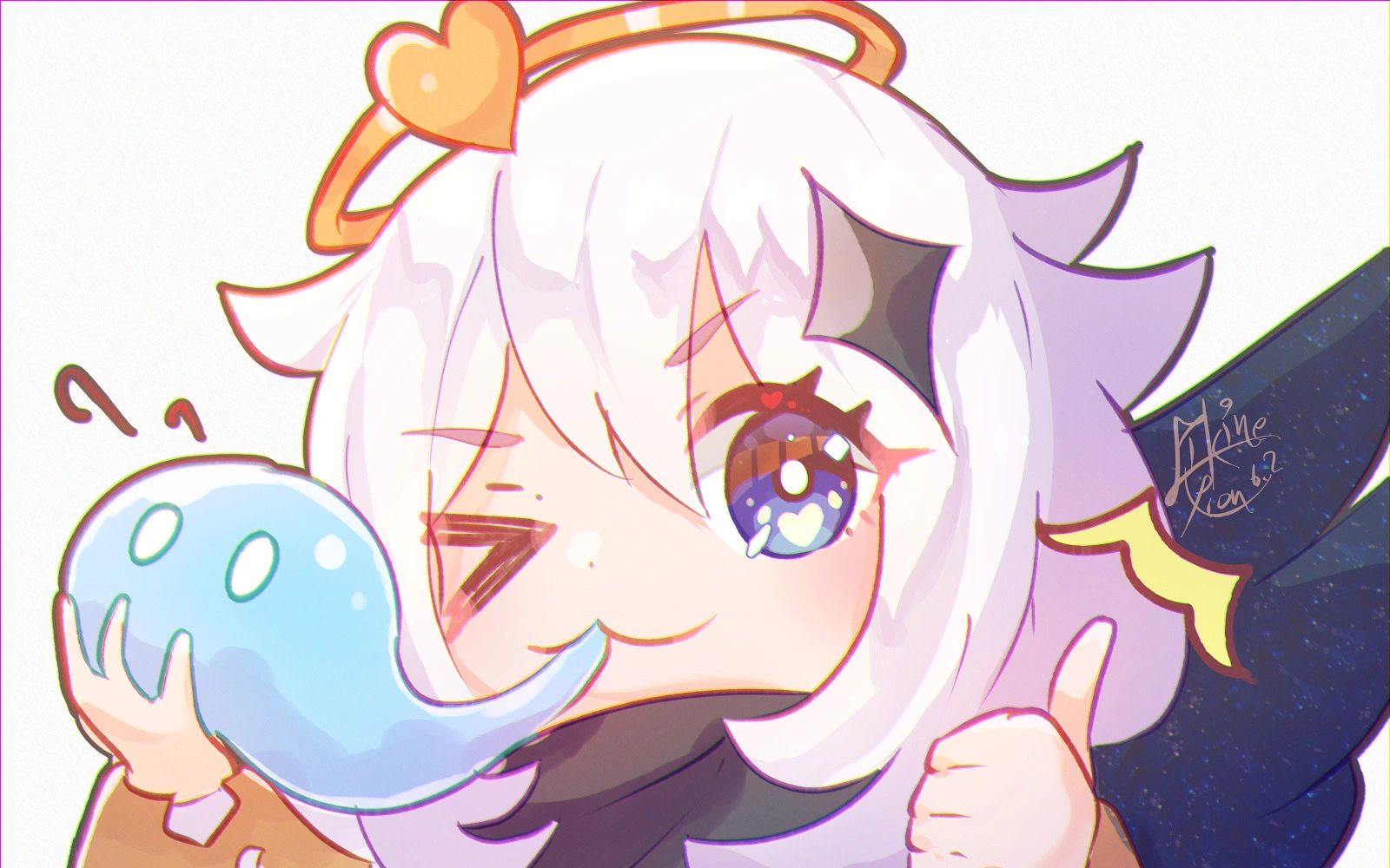 原神派蒙遇见你是我最大的幸运