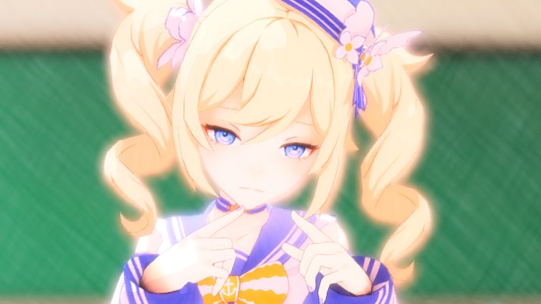 【原神mmd】うい麦畑でつかまえて【芭芭拉】