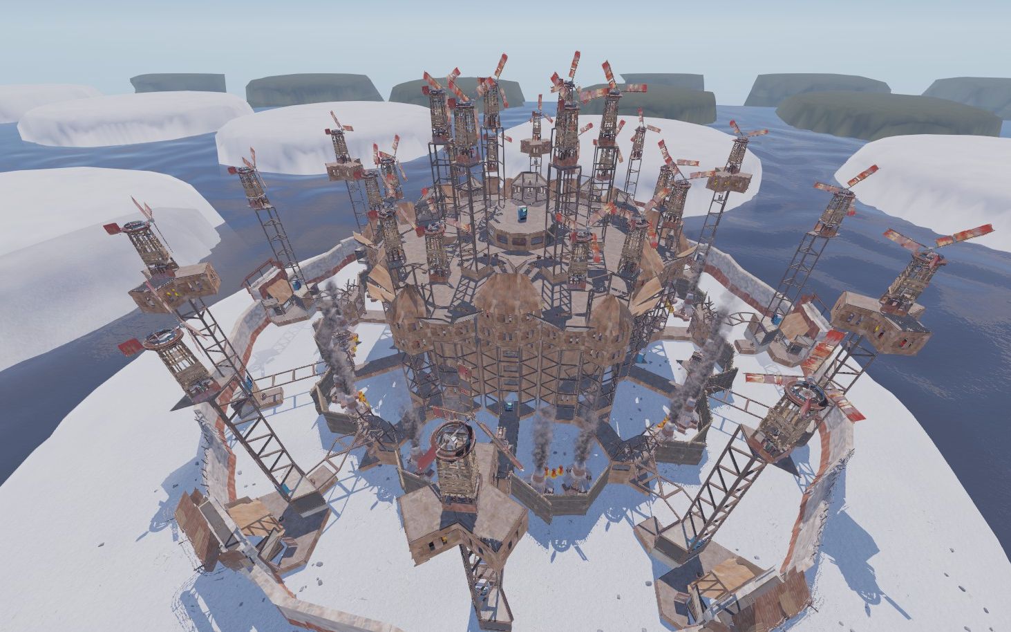 rust 我心目中最好的12外分领大型战队房设计之一