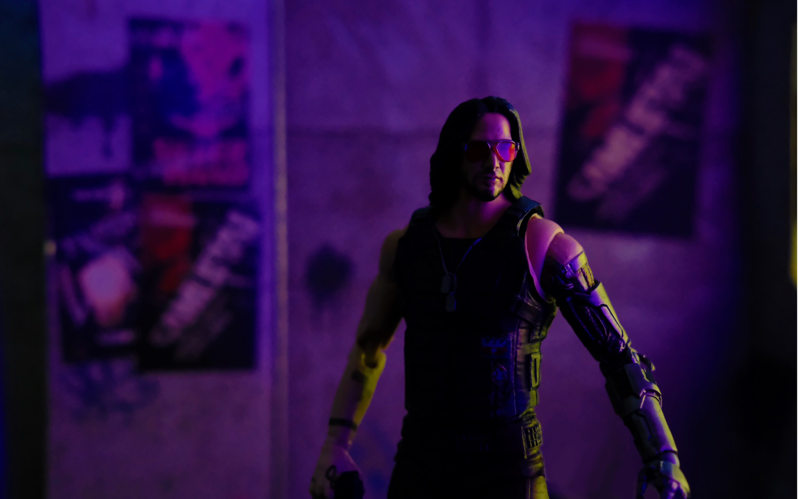 赛博朋克2077麦克法兰的强尼银手玩具竟然这么香