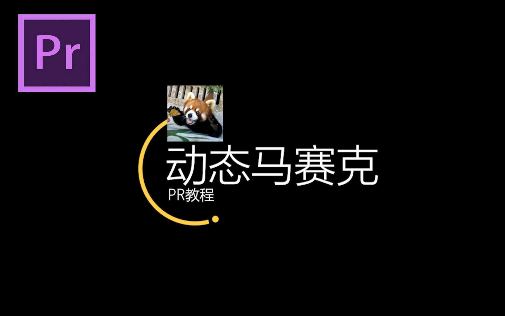 【PR教程】制作动态马赛克哔哩哔哩bilibili