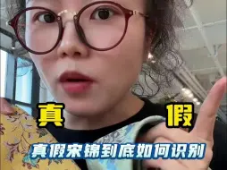 Download Video: 真假宋锦到底怎么识别