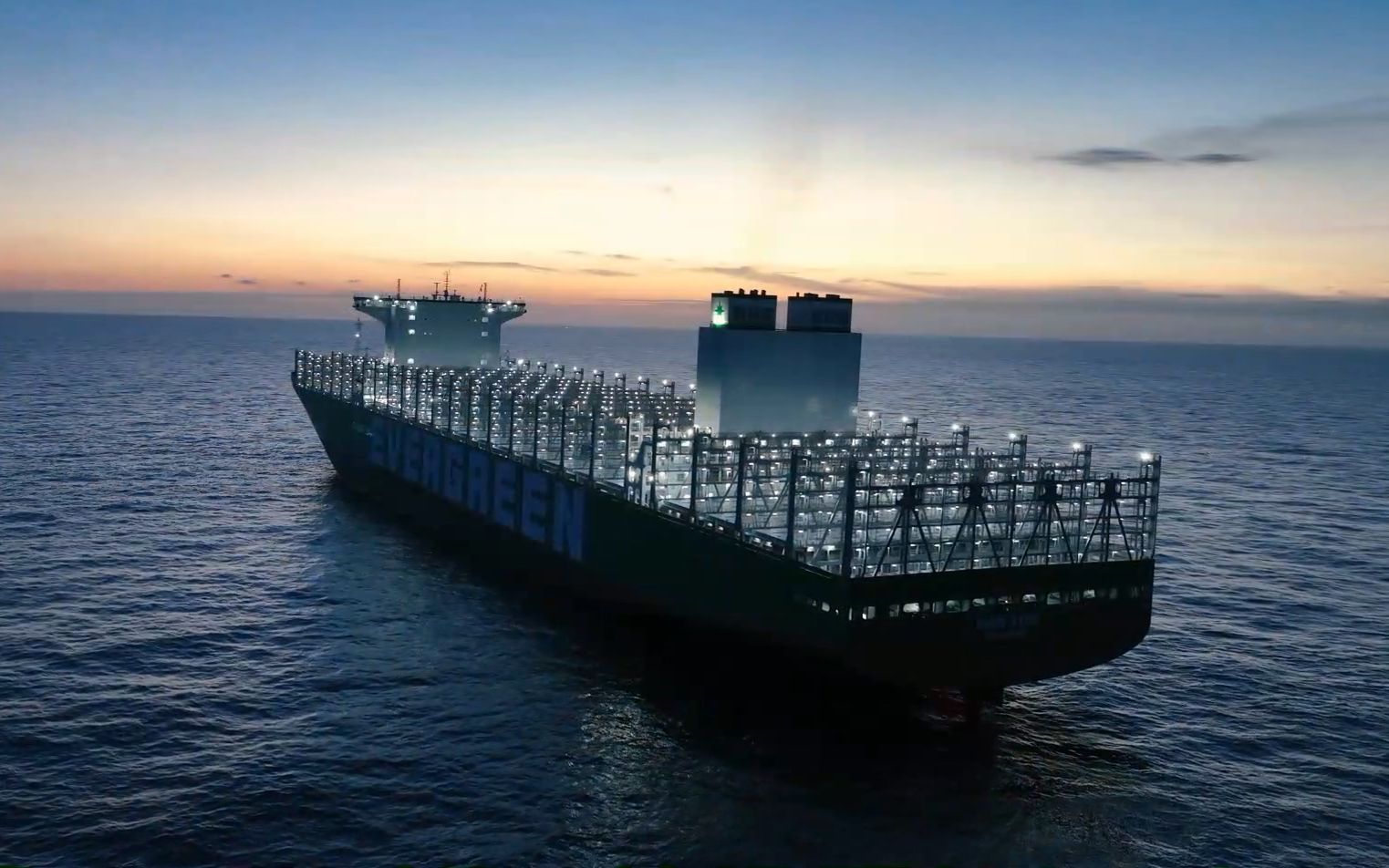 【24000teu】又是一条世界最大的集装箱船!