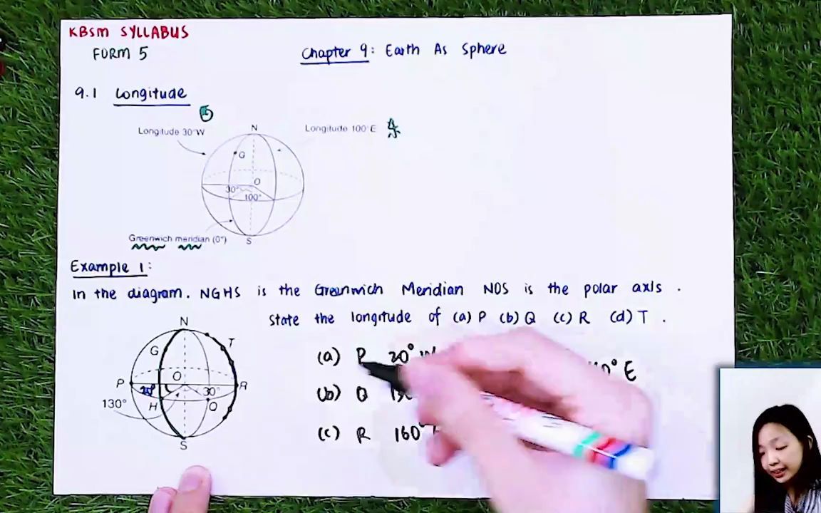 中文讲解 Maths  Earth As Sphere【 KBSM Form 5  Chapter 9 】Part 1D8JvPyy8nvE哔哩哔哩bilibili