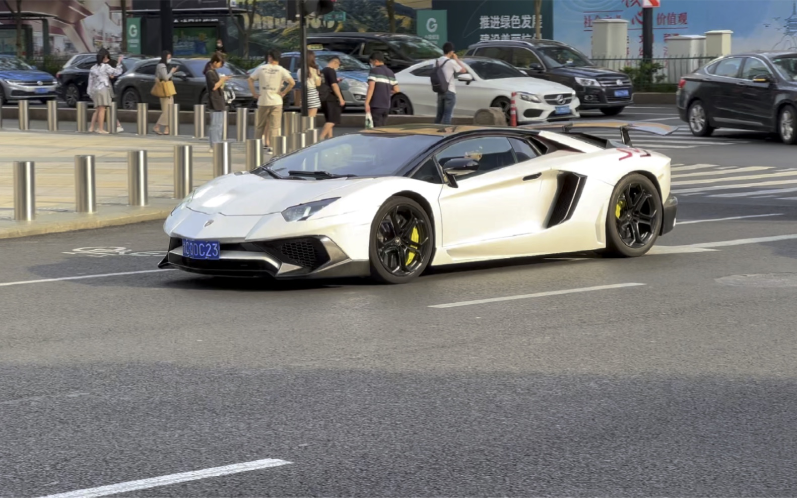 杭州街拍万象城豪车超跑166