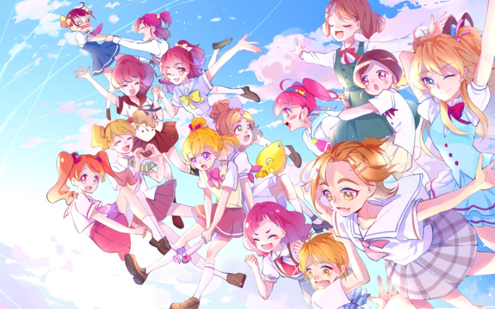 【分组】【1080p】☆光之美少女☆全员变身合集(初代～热带)