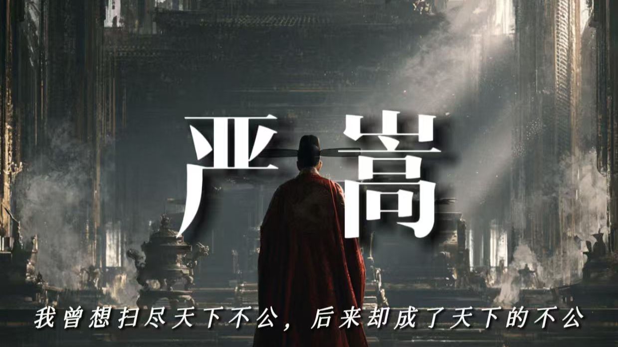 严嵩：我曾想扫尽天下不公，后来却成了天下的不公