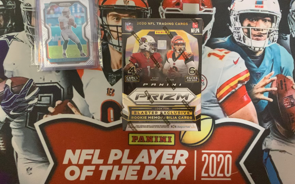 帕尼尼橄榄球球星卡nflprizm2020手雷盒评级居中判断tips内附抽奖福利